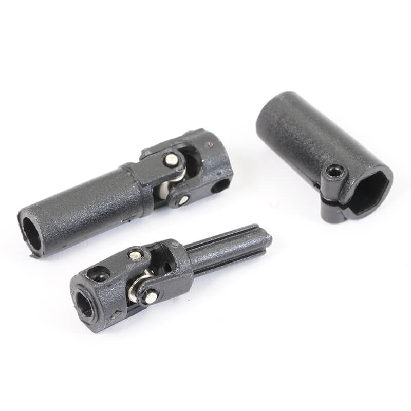 FTX OUTBACK MINI X MAIN DRIVE SHAFT SET &amp; AXLE HUB - BLACK