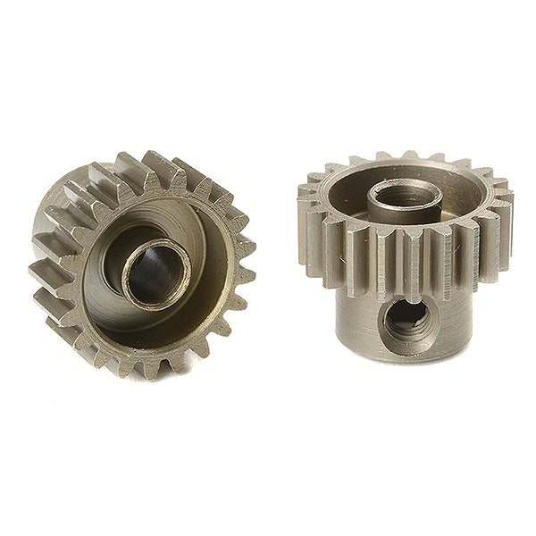 CORALLY 48 DP PINION SHORT HARDENED STEEL 21 TEETH SHAFT DIA. 3.17mm