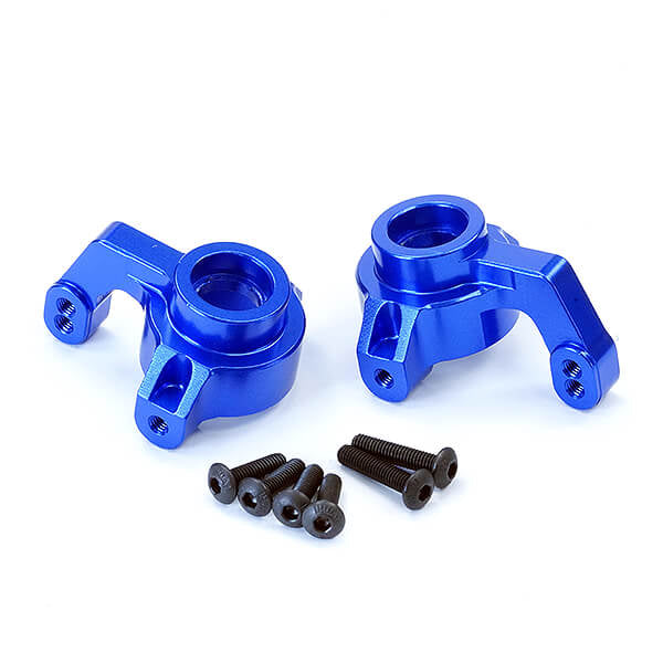 FASTRAX TEAM ASSOCIATED RIVAL MT10 ALUMINIUM FRONT STEERING BLOCKS (L/R)