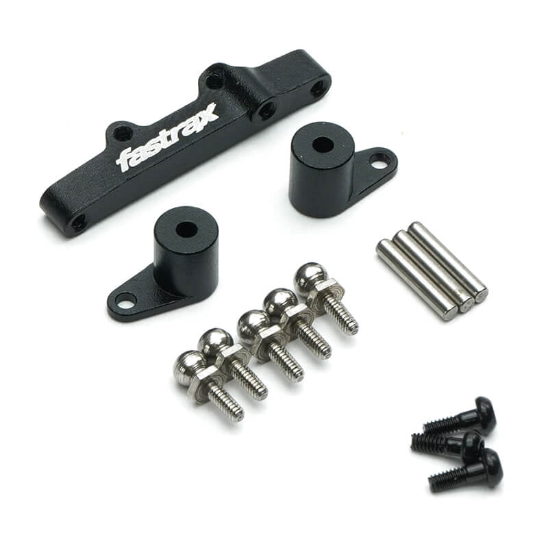 FASTRAX LOSI MICRO-B ALUMINIUM STEERING SET W/RODS