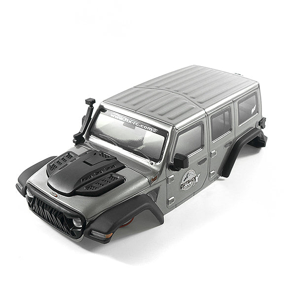 FTX OUTBACK MINI X 2.0 FURY GREY COMPLETE BODY PRE-BUILT BODY