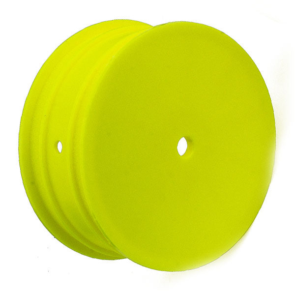 ASSOCIATED BUGGY WHEEL 12MM HEX 2.2&quot; 4WD FRONT YELLOW B64/B74