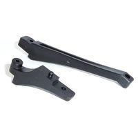 HOBAO HYPER 9 FRONT/REAR CHASSIS BRACE SET