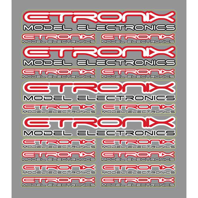 Etronix Mini Decal Sheet CML104 - Etronix
