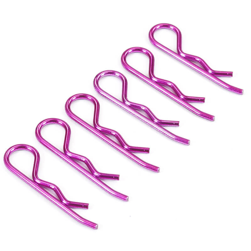 Fastrax Metallic Purple Large Clips