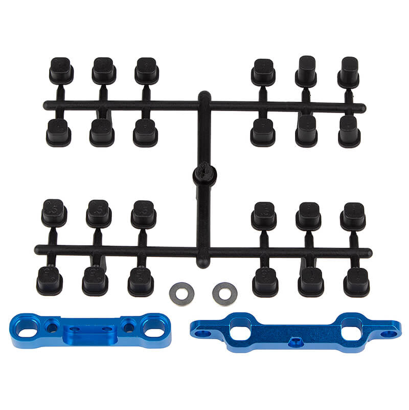 TEAM ASSOCIATED FT DR10 ARM MOUNT SET ALUMINIUM