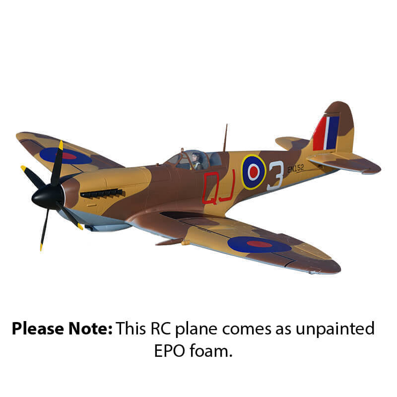 XFLY SUPERMARINE SPITFIRE MKIX BARE FOAM 1200MM WITHOUT TX/RX/BAT XF123P-BF