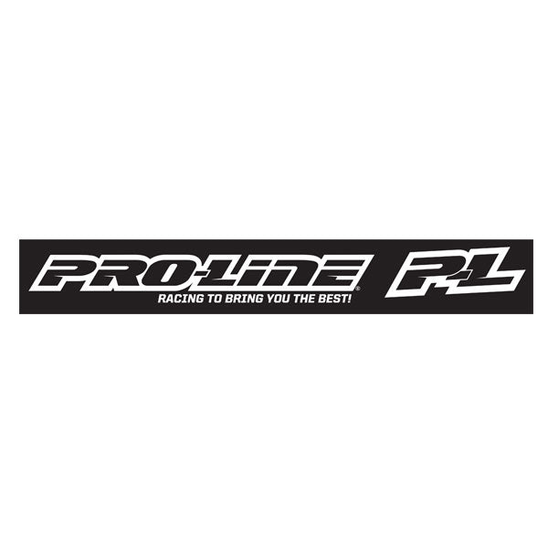 CML PRO-LINE WHITE WINDOW DECAL