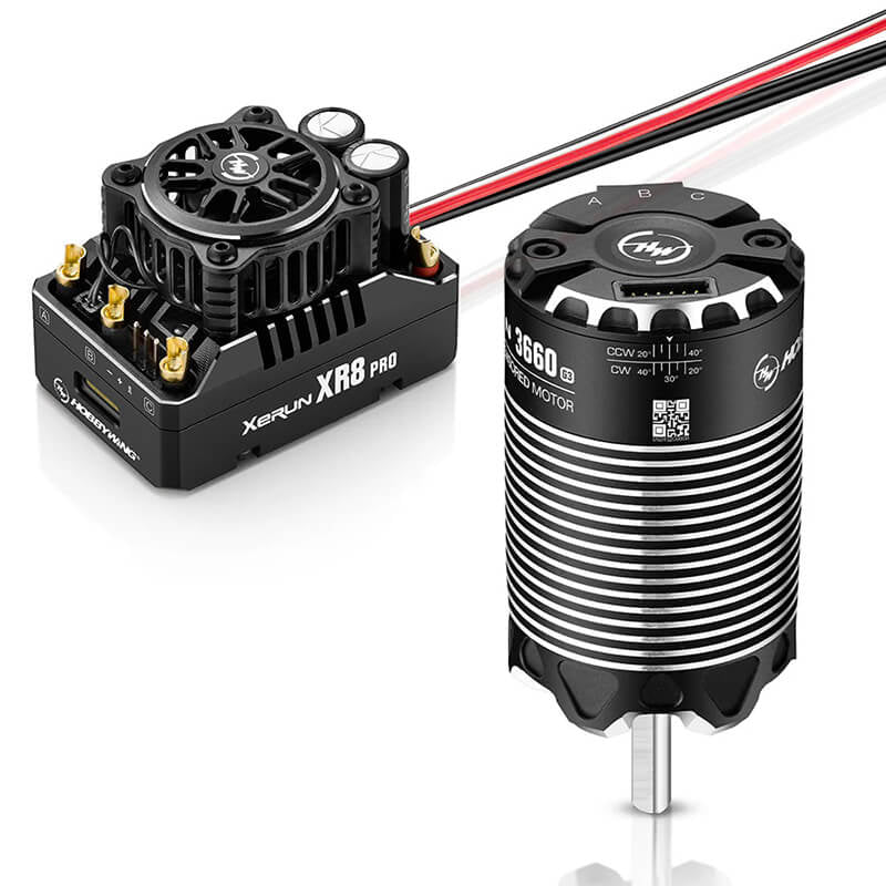 HOBBYWING SCT COMBO XR8 PRO G3 ESC & 3660SD 4200KV MOTOR HW38020440