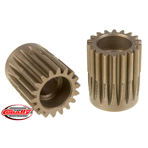 CORALLY 48 DP PINION SHORT HARDENED STEEL 18 TEETH 5M