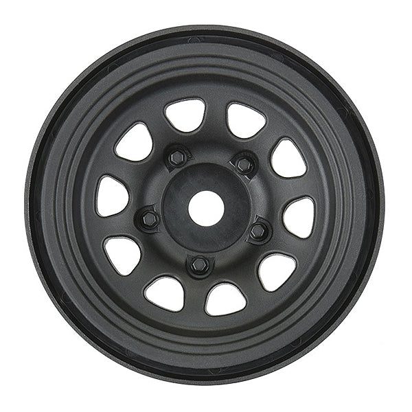 PROLINE KEYSTONE 1.55&quot; BLACK PLASTIC INTERNAL BEAD-LOC WHEEL