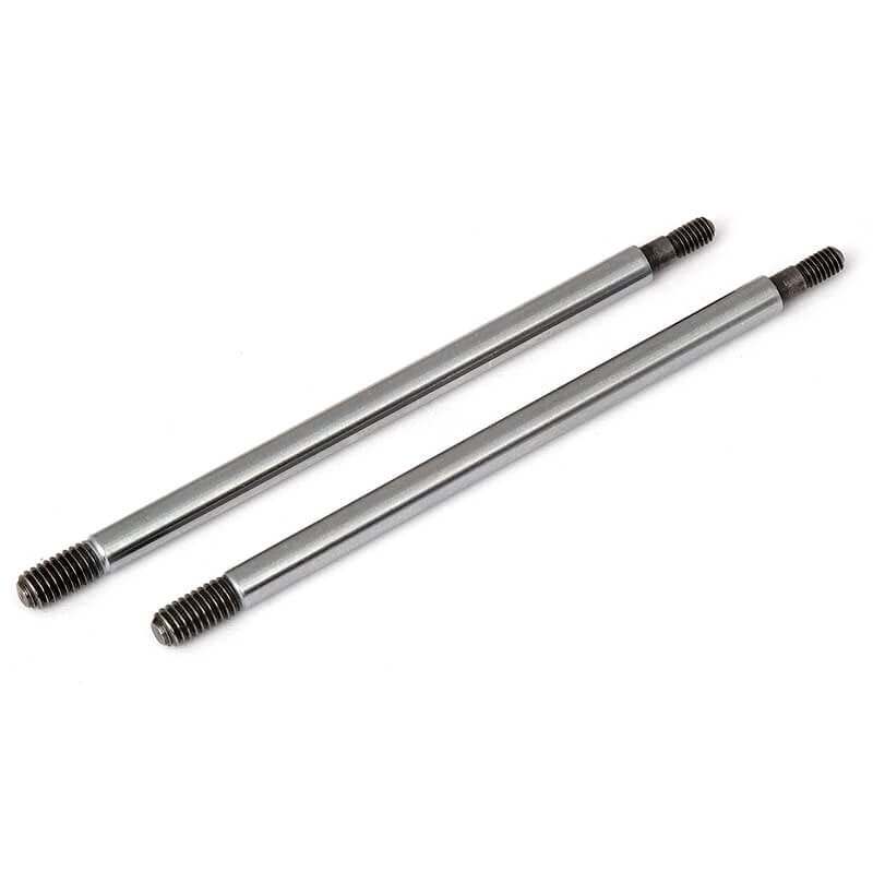 ASSOCIATED RC8T4 FT CHROME SHOCK SHAFTS 3.5 x 44.5mm