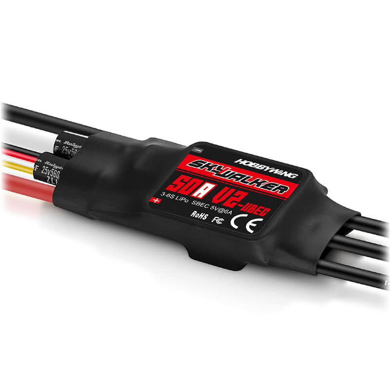 HOBBYWING SKYWALKER 50A 6S V2 SPEED CONTROL