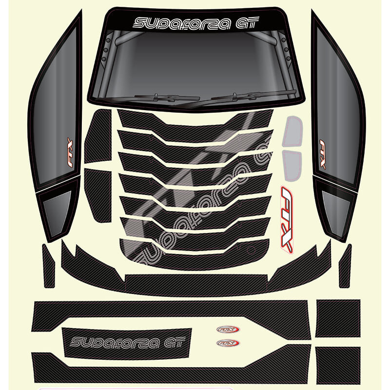 FTX Supaforza Decal Sheet Ftx9629d