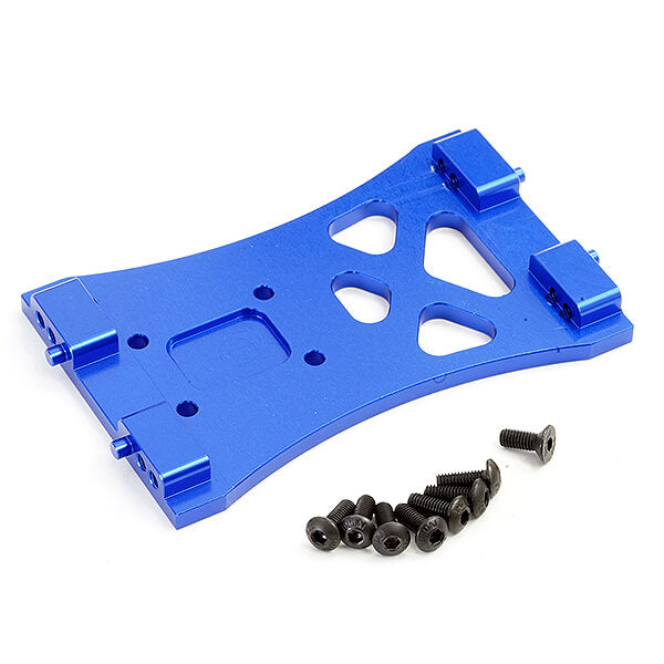 FTX MAULER ALUMINIUM CENTRE CHASSIS PLATE - BLUE