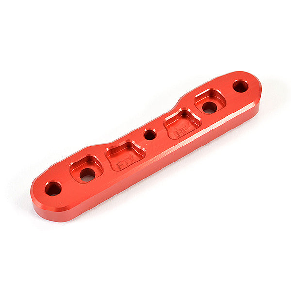 FTX DR8 REAR FR ALUMINIUM LOWER CNC SUSPENSION MOUNT - RED