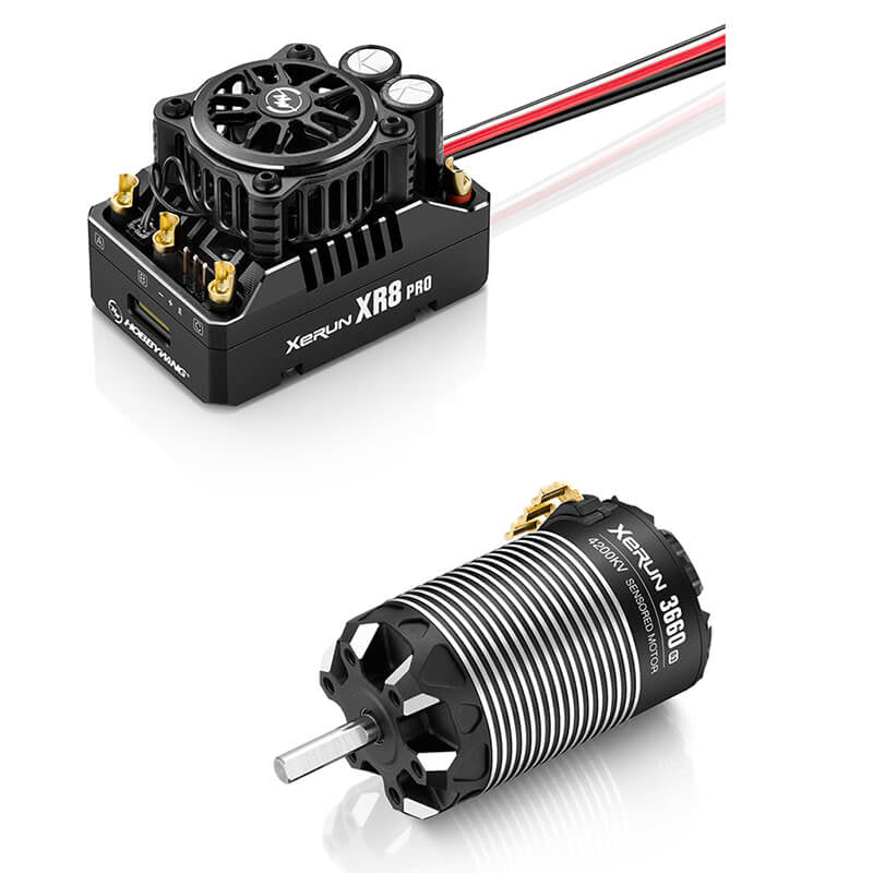 HOBBYWING SCT COMBO XR8 PRO G3 ESC & 3660SD 3200KV MOTOR HW38020439
