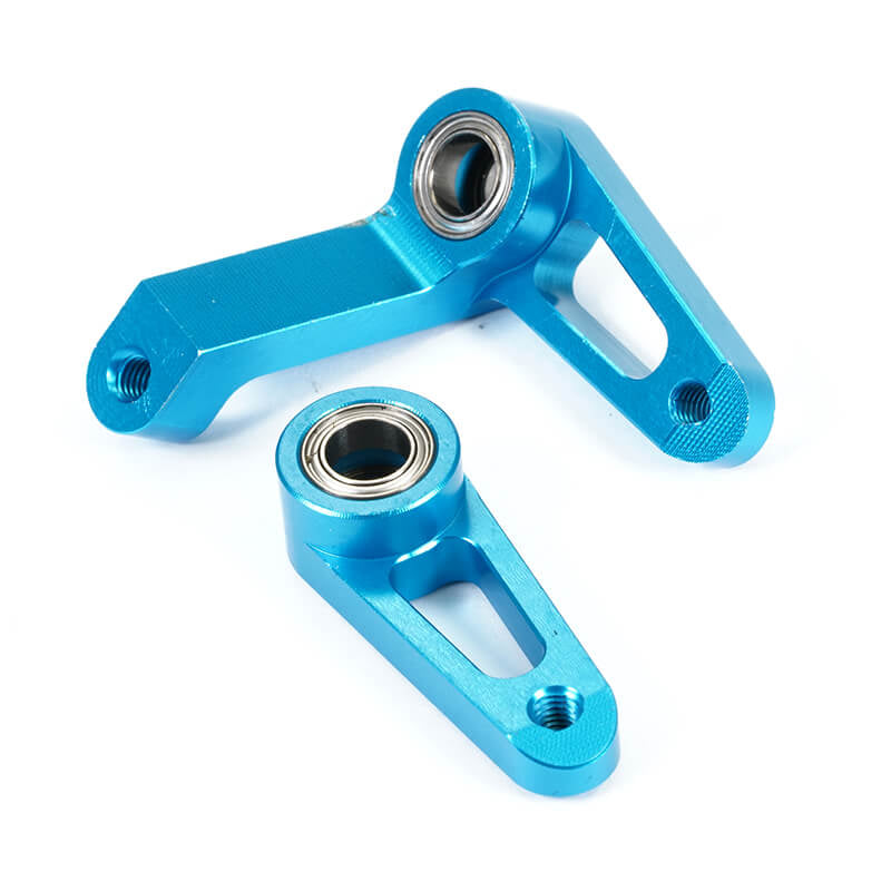 FASTRAX TAMIYA TD4 ALUMINIUM STEERING BELL CRANK SET