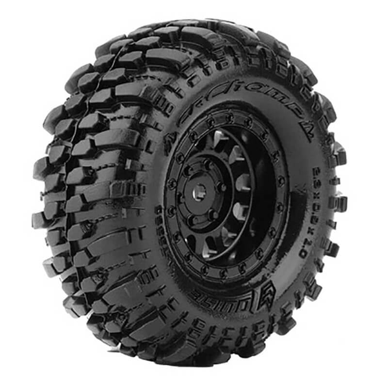 LOUISE RC CR CHAMP 1/18,1/24 FR/RR 1.0&quot; CRAWLER TYRE/WHEELS