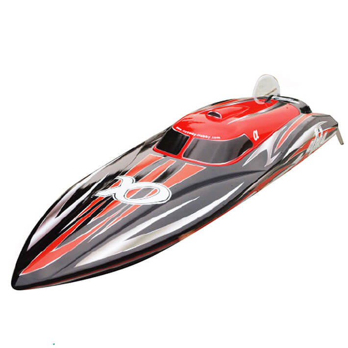 JOYSWAY ALPHA BRUSHLESS ARTR RED RACING BOAT w/o BATT/CHRGR