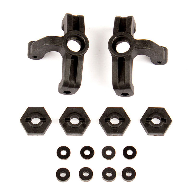 ASSOCIATED REFLEX 14B/14T STEERING BLOCKS & WHEEL HEXES