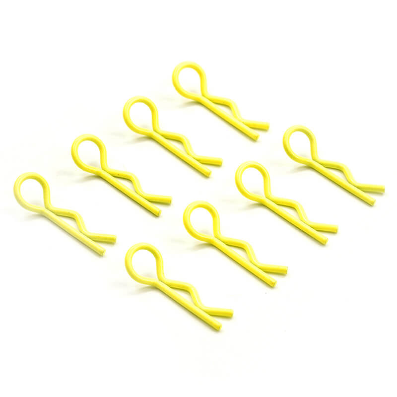 Fastrax Fluorescent Yellow Sm Clips