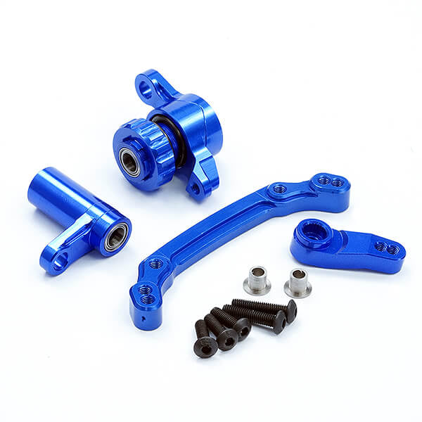 FASTRAX TEAM ASSOCIATED RIVAL MT10 ALUMINIUM BALLRACED STEERING ASSEMBLY