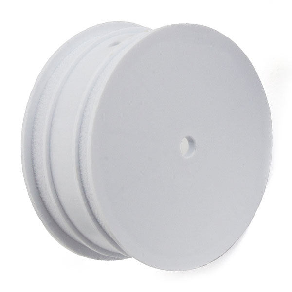 ASSOCIATED BUGGY WHEEL 12MM HEX 2.2&quot; 4WD FRONT WHITE B64/B74