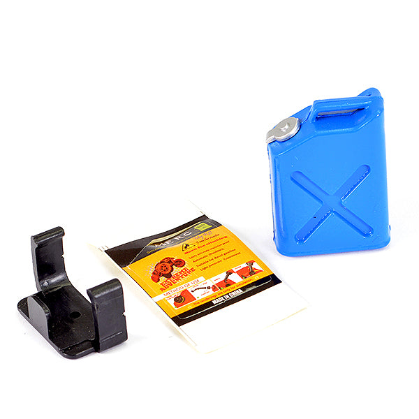 FASTRAX PAINTED FUEL JERRY CAN &amp; MOUNT - BLUE