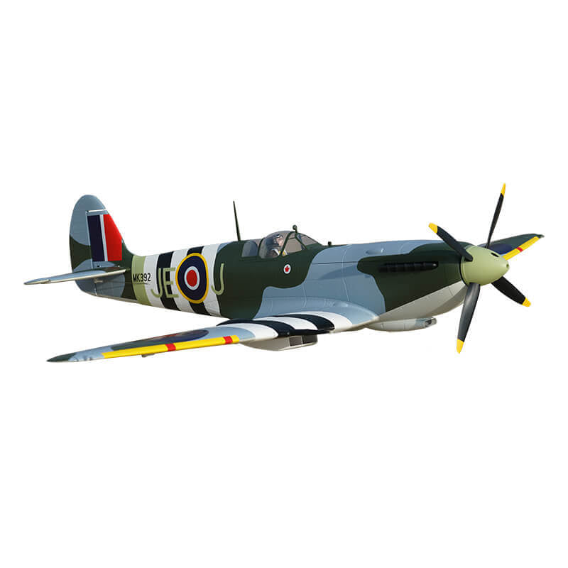 XFLY SUPERMARINE SPITFIRE MKIX GREEN 1200MM NO LANDING GEAR WITHOUT TX/RX/BAT XF123P-G-NG