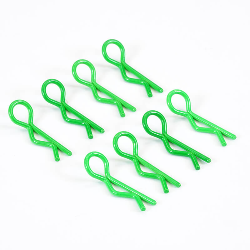 Fastrax Fluorescent Green Sm Clips