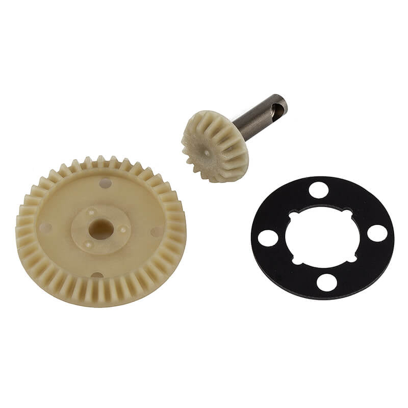 TEAM ASSOCIATED B74.2 FT RING &amp; PINION GEAR SET, MOULDED