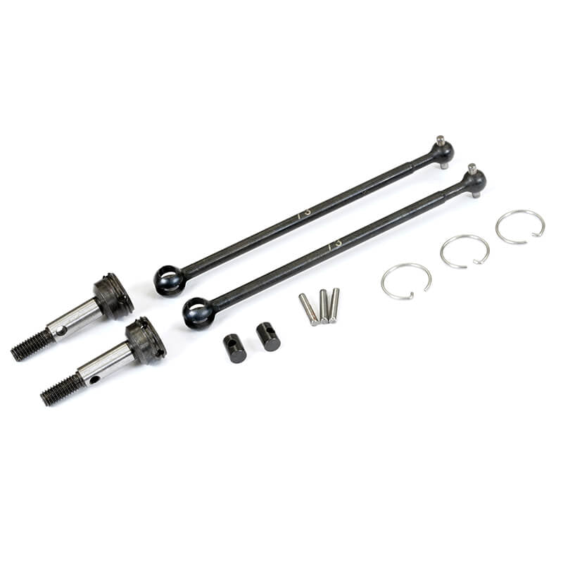 FASTRAX TAMIYA TD4 CVD DRIVESHAFT SET 73MM