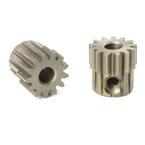 CORALLY M0.6 PINION SHORT HARDENED STEEL 13 TEETH SHAFT DIA. 3.17mm