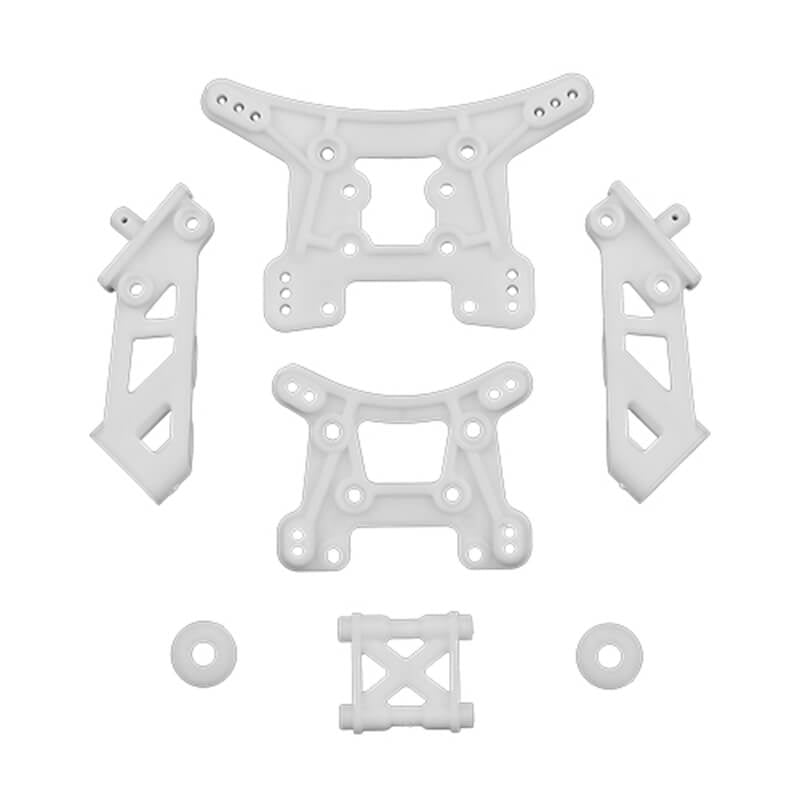 TEAM ASSOCIATED REFLEX 14B CLASSIC SHOCK TOWERS/WING MOUNT NATURAL