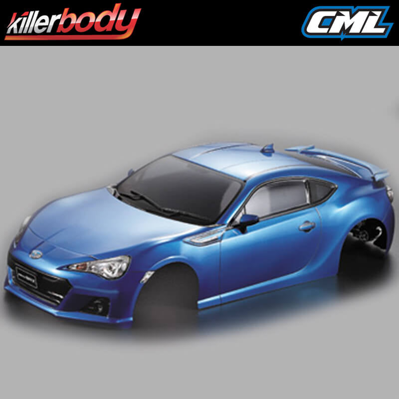 KILLERBODY SUBARU BRZ 190MM FINISHED BODY MET-BLUE