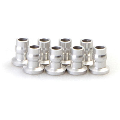 GMADE ALUMINUM SHOCK END BALL 7X8.5MM SILVER (8)