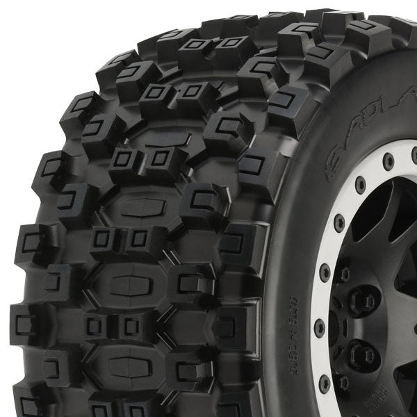 PROLINE BADLANDS MX43 PRO-LOC TYRES MOUNTED FOR XMAXX (F/R)