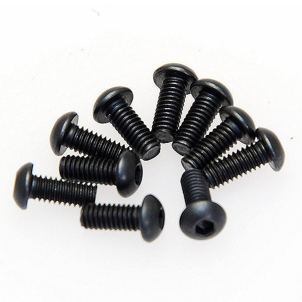 CEN RACING M2.5X6MM BUTTON HEAD HEX SOCKET SCREW (10PCS)