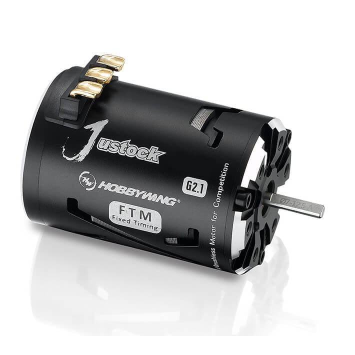 HOBBYWING JUSTOCK G2.1 17.5T SENSORED MOTOR (FIXED TIMING)