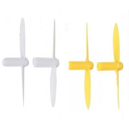 HUBSAN Q4 NANO QUADCOPTER PROPELLORS (4) YELLOW/WHITE