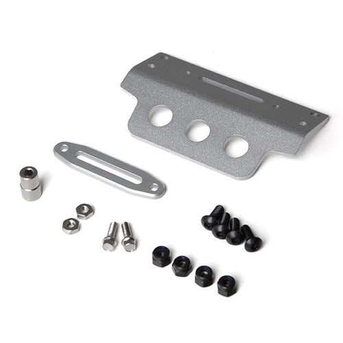 GMADE ALUMINIUM SKID PLATE SILVER FOR GS01 FRONT BUMPER