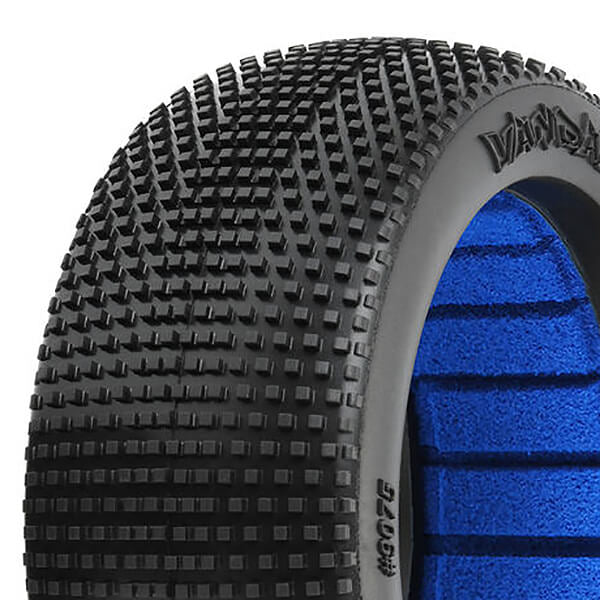 PROLINE &#39;VANDAL&#39; M3 SOFT 1/8 BUGGY TYRES W/CLOSED CELL