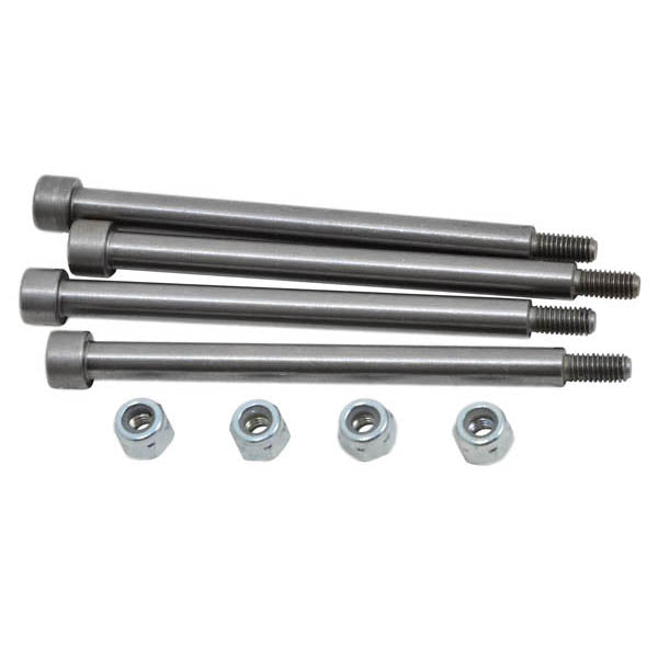 RPM THREADED HINGE PINS FOR TRAXXAS X-MAXX (4)