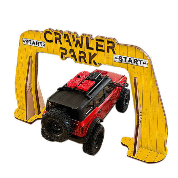 CRAWLER PARK START/FINISH ARCH 1/24 RC CRAWLER PARK CIRCUIT