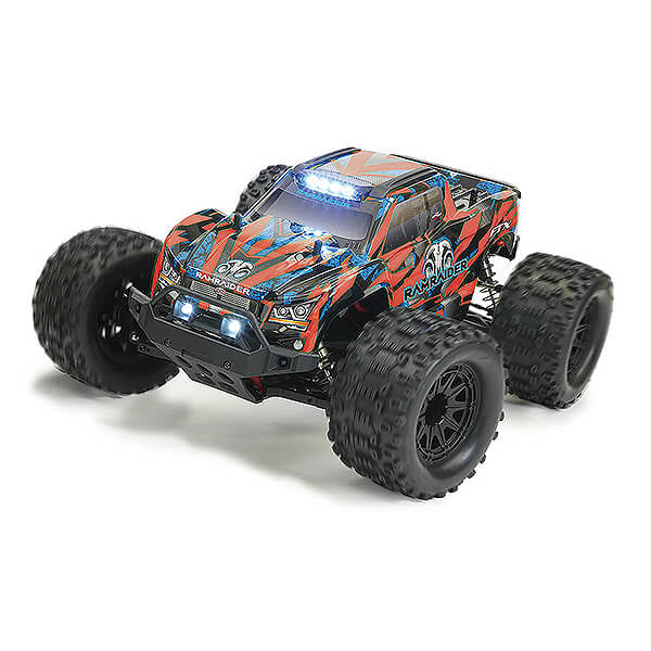 FTX RAMRAIDER 1/10 BRUSHLESS MONSTER TRUCK RTR - RED/BLUE