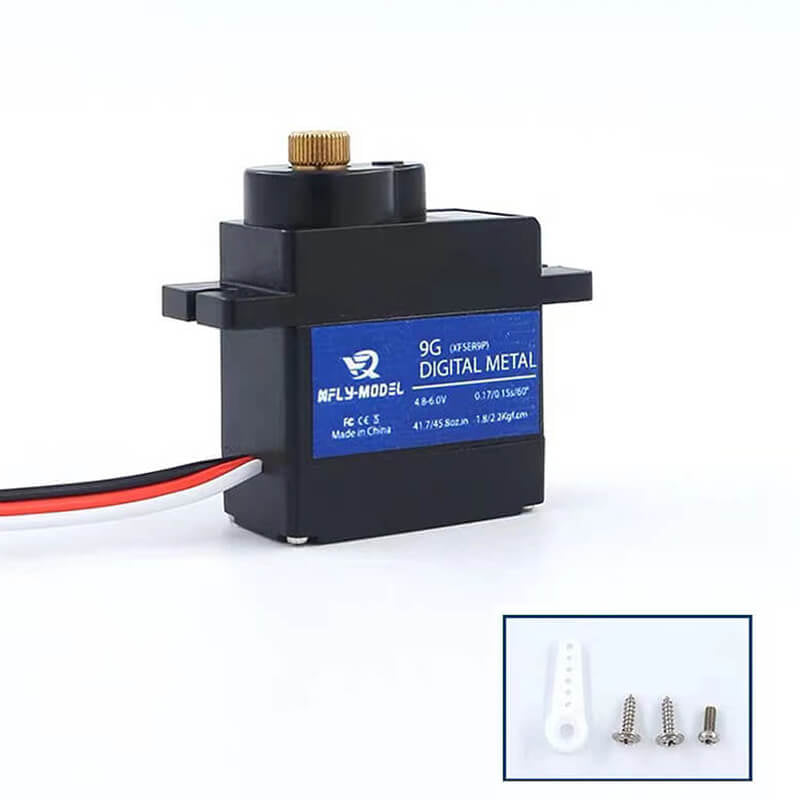 XFLY 9G DIGITAL METAL GEAR SERVO POSITIVE WITH 700MM LEAD