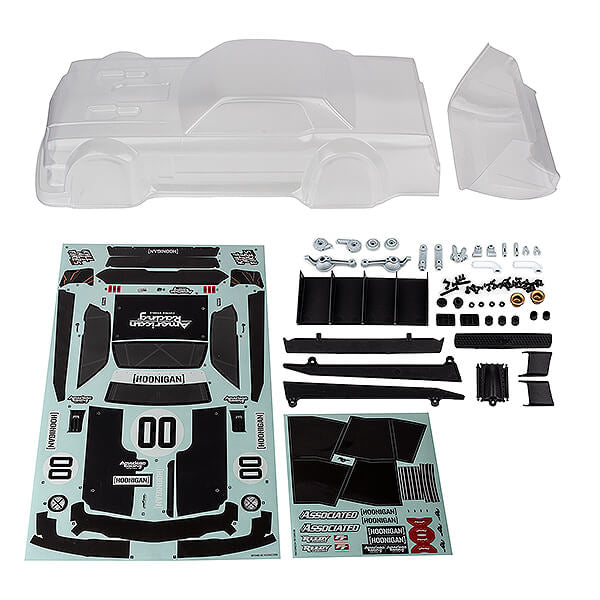 TEAM ASSOCIATED APEX 2 HOONICORN BODY SET CLEAR