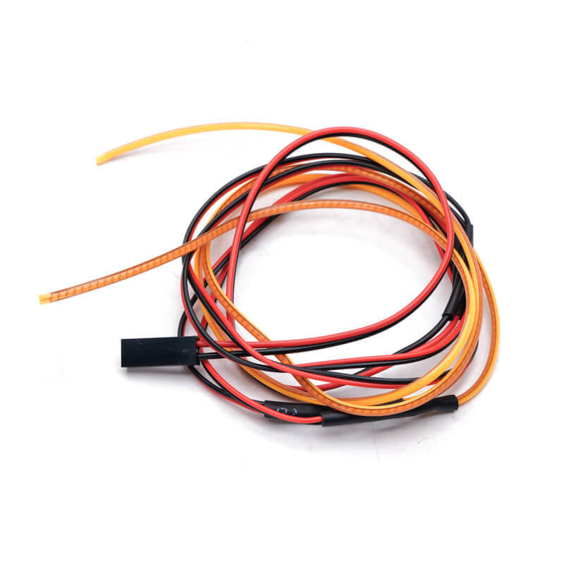 Fastrax LED Twin Antenna 29CM Light Length - Yellow