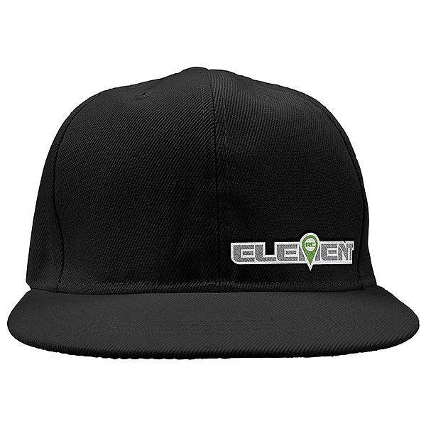 ELEMENT RC HAT/CAP FLAT BILL BLACK